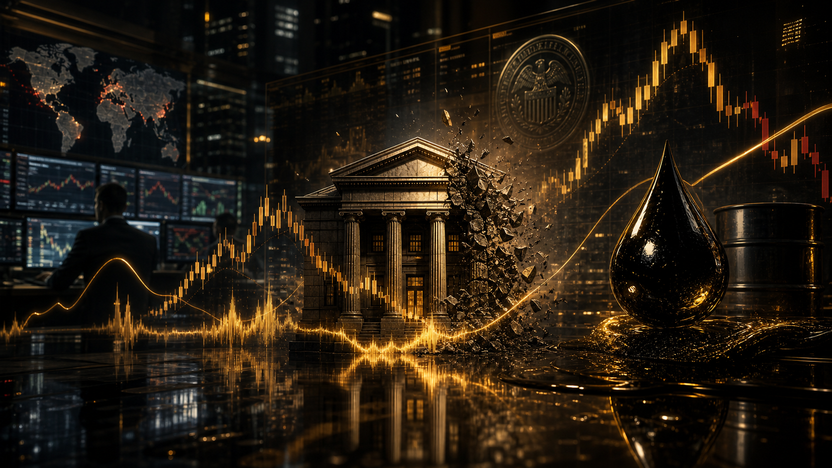 Oil Jumps Back Into the Weekly Reset as CPI Week Opens - Market Pulse for Monday, July 13, 2026