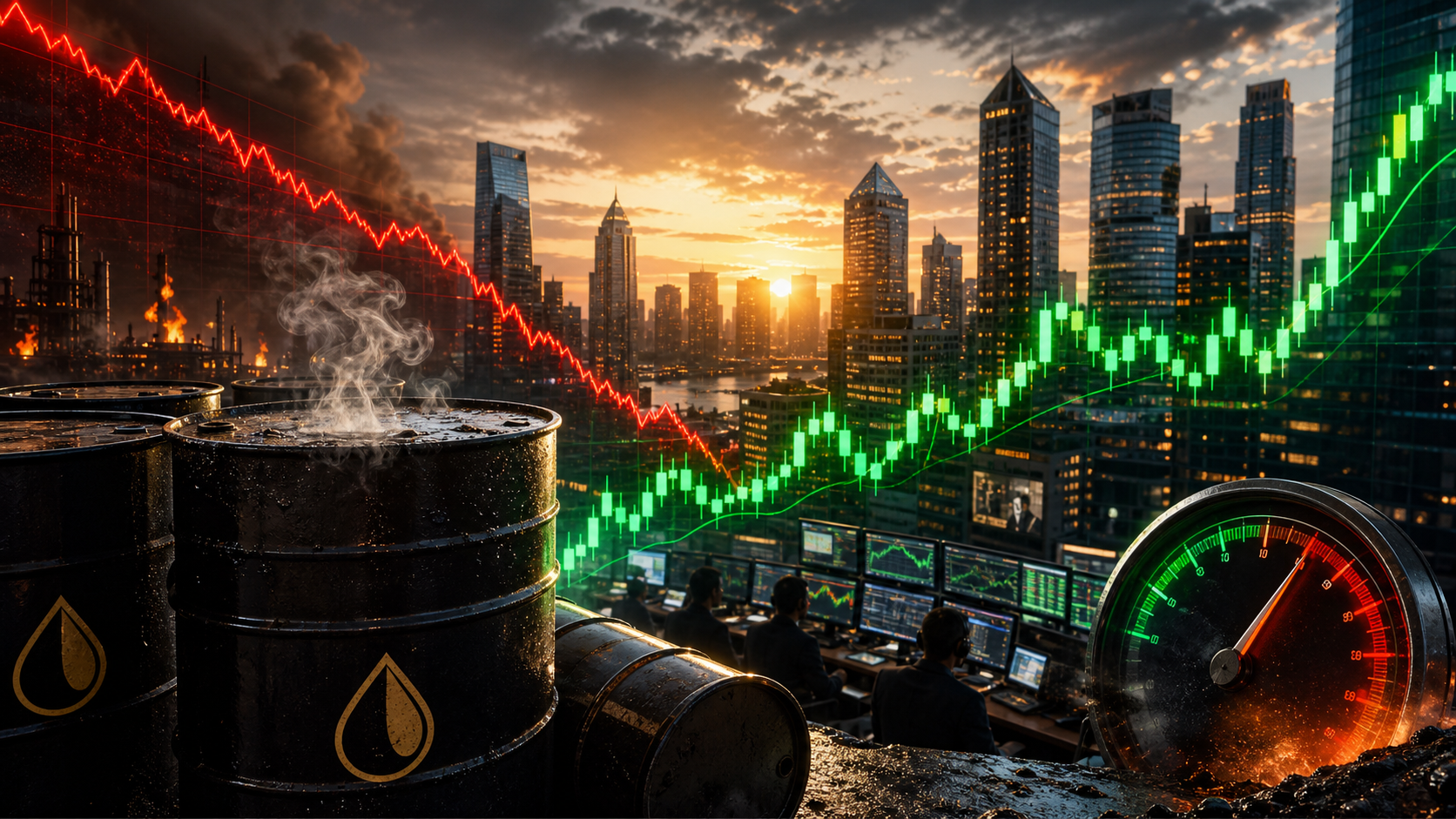 Oil Cools as Equities Find a Bid, but Volatility Still Frames the Tape - Market Pulse for Monday, May 18, 2026